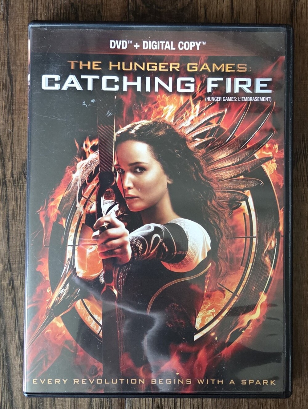The Hunger Games Catching Fire DVD